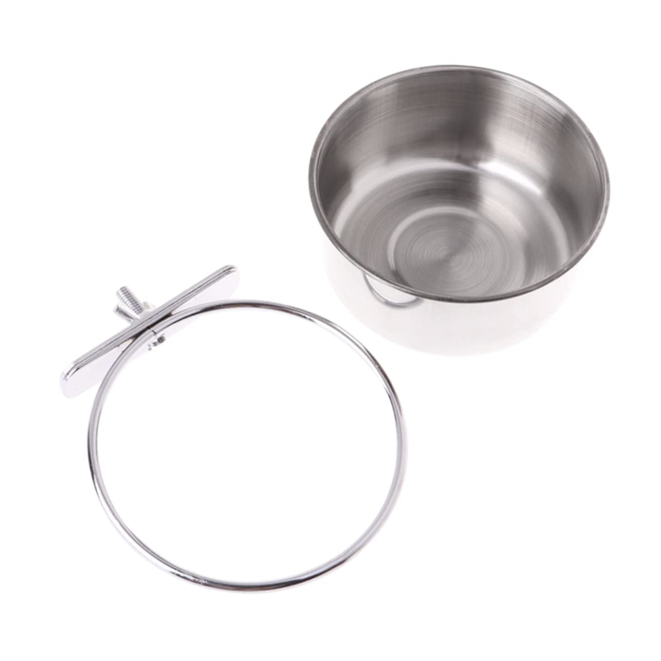 SEWOART Parrot Foraging Toy Box Bird Feeder Stainless Steel Medium Size Interactive Hanging Feeder for Macaw and Pet Parrots