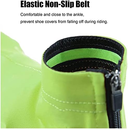 Waterproof Silicone Shoe Covers for Cycling - Non-Slip Outdoor Overshoes, Dust-Proof & Windproof Booties for Men & Women - Size M, Color A
