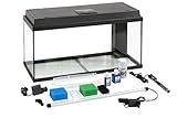 Dehner Aqua Aquarium Starterset 80, ca. 81 x 36 x 45 cm, inkl. Futter und Pflegeprodukten