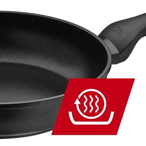 Foto von Silit Merida Bratpfanne Induktion 24 cm, Aluguss beschichtet, Kunststoffgriff, für schonendes Braten