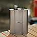 Lixada Ti Ultralight Hip Flask 240ml Portable Wine Bottle Outdoor Camping Pocket Whiskey Alcohol Drinkware