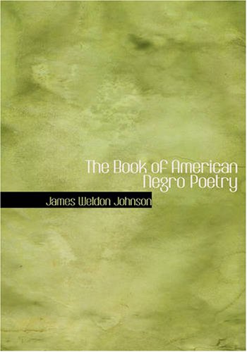 Buy The Book of American Negro Poetry — BookShops.in