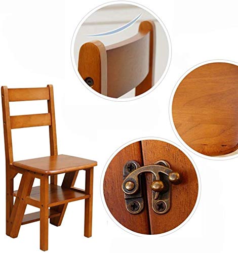 Taburete plegable con pedal ancho para evitar ca&iacute;das 7