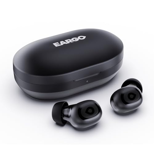 EARGO Link FDA-Registered OTC Adult Hearing Aids - Discreet Wireless Bluetooth Earbuds, Rechargeable, Lifetime Customer Support