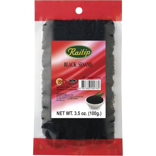 Raitip Semillas de Sésamo Negro Paquete de 1 x 100 Gr 100 g