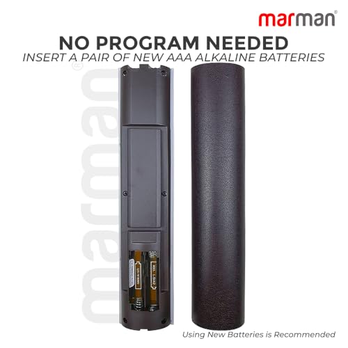 Image of marman Compatible Haier TV Remote Control HTR-U27E Universal Model Suitable for Specific Models of Haier smart 4K Android LED Television - Non Voice Command - Pairing Not Required