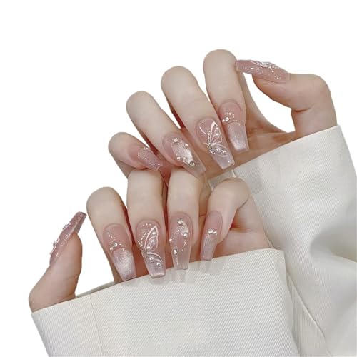 10 faux ongles réutilisables à coller pour cacher des ongles courts ou abîmés