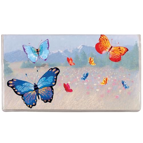 Miles Kimball Custom Butterflies 2 Year Planner - Pocket Sized Calendar Ideal for Purses, Briefcases, or Backpacks â€“ 6 Â¾ inches x 3 5/8 inches