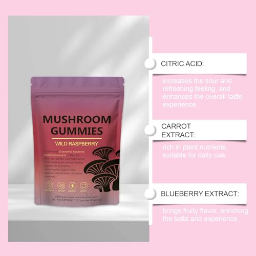 Gummies stimulant la concentration pour lutter contre la fatigue mentale
