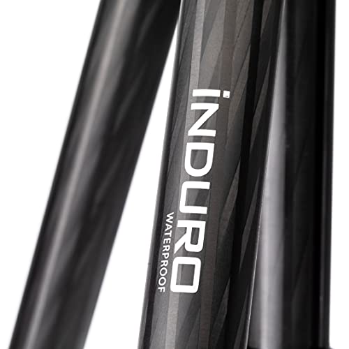 Benro Induro Hydra Waterproof Carbon Fiber Travel Tripod, 2 Series Legs, 4 Leg Sections, Twist Leg Locks, Padded Carrying Case (Hydra2) #TOP5