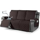 TAOCOCO Funda impermeable para silla reclinable, mascotas (chocolate)