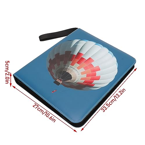 Pasta de Cartões Colecionáveis, Pasta de Coleção de Cartões de Bolso Com Capa de PU Com 9 Bolsos, Co