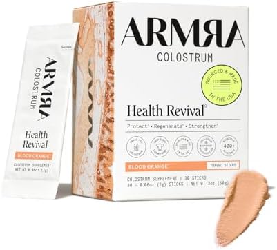 ARMRA Colostrum™ Powder | Blood Orange | Gut Health & Bloating | ...