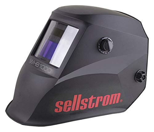 SELLSTROM WHB 1000 Series, Auto-Darkening Welding Helmet, 9 to 13 Lens Shade, 3.54"