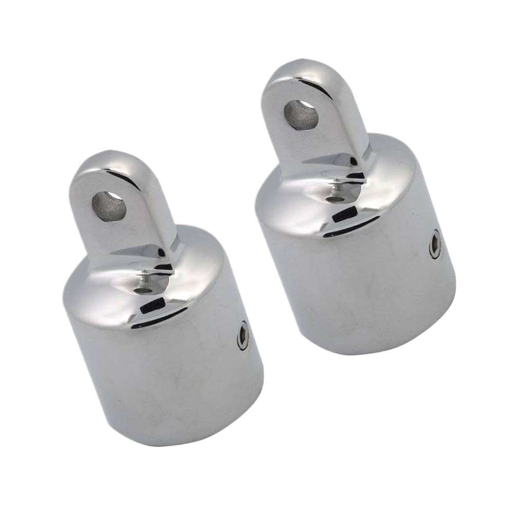 Fwzoogpda 25Mm Stainless Steel Bimini Fitting Cap 22Mm Compatible With Marine Applications(25Mm)