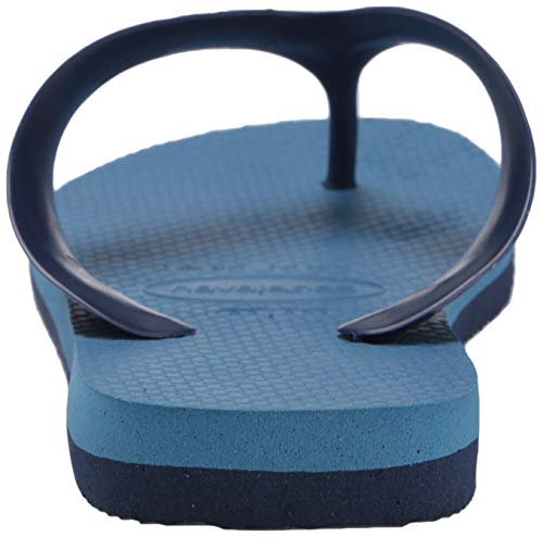 Havaianas Unisex-Baby Max Flip Flop Sandal Blue/Steel Blue, 9 M US3