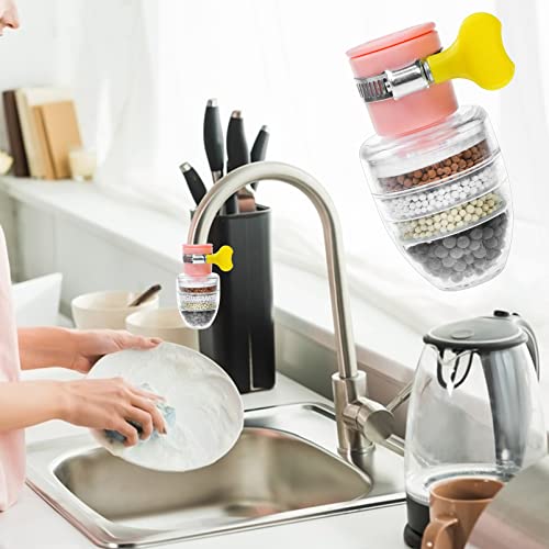 Miniatura 3 de Lpepll 3 Piezas Filtro De Agua Para Grifo, Cartucho De Repuesto Antical Para Filtro De Grifo Cocina Y Baño, Accesorios Para Purificador De Agua Potable