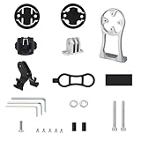 YROHGKPN Supporto per misuratore per bicicletta, supporto regolabile per display per bicicletta, affidabilità per il monitoraggio dei dati, fotocamera da montagna