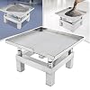Stainless Steel Mini Vibration Table/Stainless Steel Vibrating Table-3000 Times/Min- Model Plaster Oscillator, Concrete Vibrating Table to Shake Wet Powder, Remove Bubbles, And Precipitate,13.7x13.7in