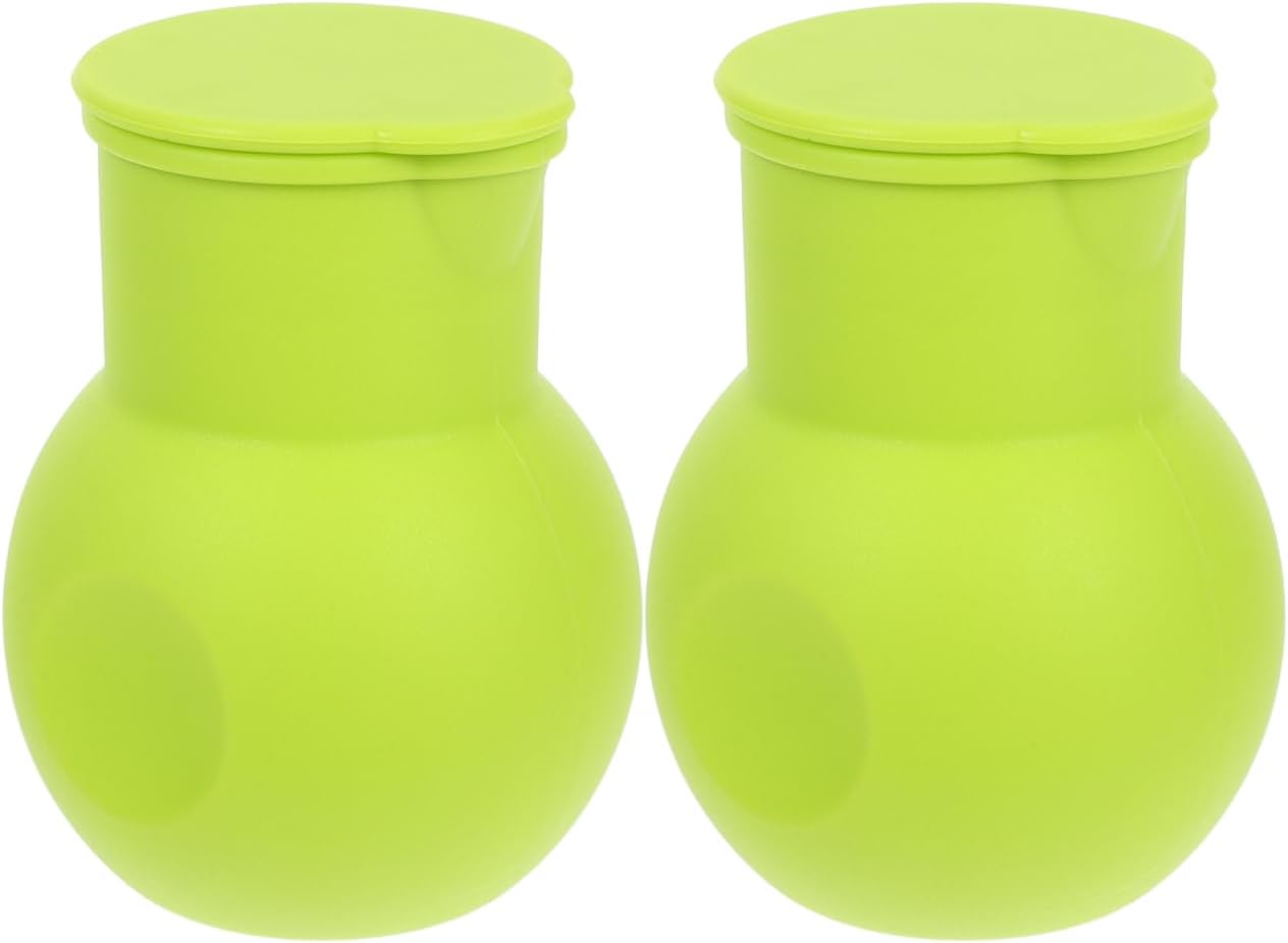 2pcs Silicone Chocolate Melting Pot Tool for Melting Butter Chocolate and Sauces Microwave Easy Pouring Design Dishwasher