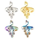 Anneaux à tricoter – ces anneaux sont faciles à porter, il suffit de retourner l'anneau guide-fil pour les porter à la main gauche ou droite