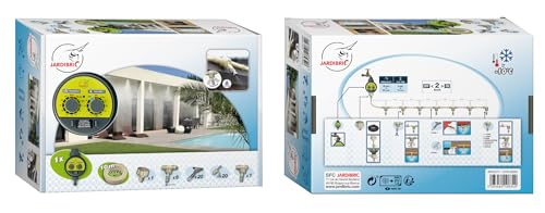 Jardibric - Kit Brumisation Extérieur 10 m 2 Bars avec Temporisateur - Système Brumisateur Buses Anti-Goutte – vue 7