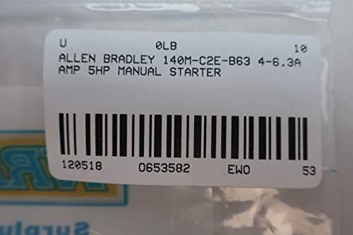 ALLEN BRADLEY 140M-C2E-B63 Series C Interruptor automático miniatura 7