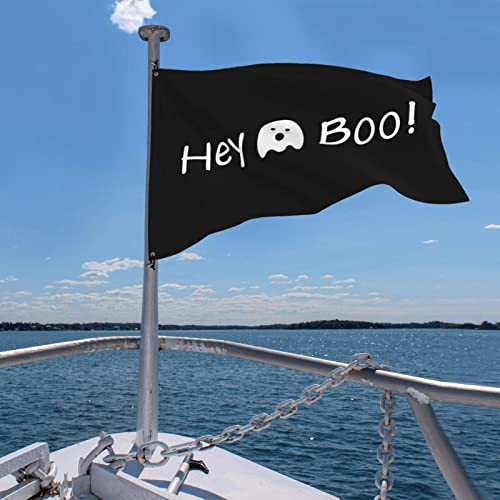 Drapeau pour chambre de fille Hey Boo deco originale mur