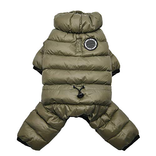 Puppia 8809724544997 Ultralight Jumpsuit B/Khaki/S, 800 g