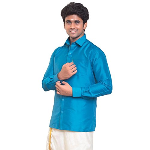 Image of THANGAMAGAN Men's Regular Fit Shirt