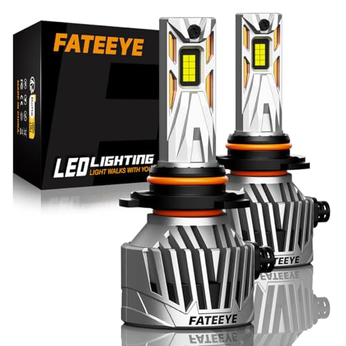 Image of 𝟵𝟬𝟬𝟱 Fog light Bulb - 60000LM Super Bright Bulb with Fan, 130W 𝐇𝐁𝟑 No Adapter Required, 6500K White, Pack of 2