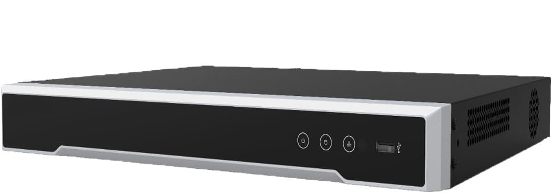 DS-7632NXI-K2/16P 32 Channel with 2 Hard Drive Spaces,16 POE Ports 4K 8MP IP Network Video Recorder NVR, Hard Drive Not Included