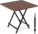 Probasto 折りたたみ デスク ダイニングテーブル パソコンデスク 約80×80×74cm コンパクト テーブル 完成品 作業台 食卓 リビングテーブル 在宅勤務
