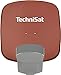 Produktbild TechniSat Multytenne Duo Satellitenschüssel (45cm Sat-Anlage, 2 Orbitpositionen, 1 Teilnehmer) rot