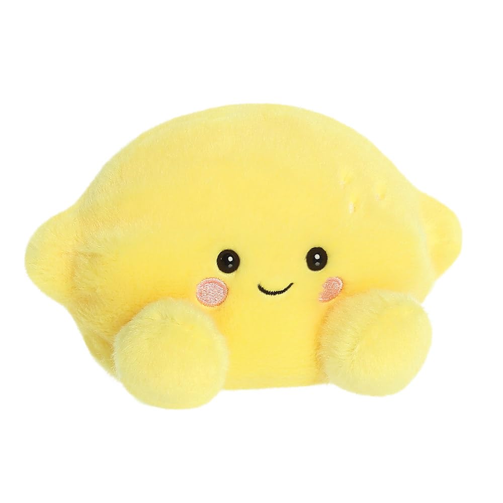 AURORA, Palm Pals Yuzu Lemon Peluche giallo 13 cm