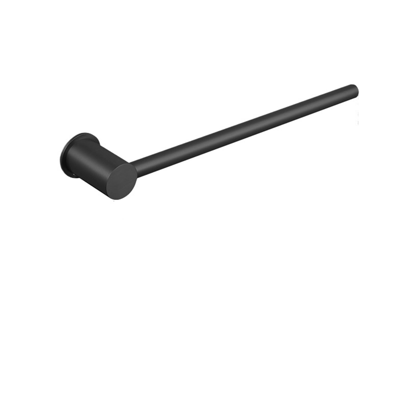 Towel Rail Towel Rod Brass Wall Mounted Bath Towel Storage Organizer Bathroom Towel Hanger Towel Rack Bathroom Accessories(Black 40cm)