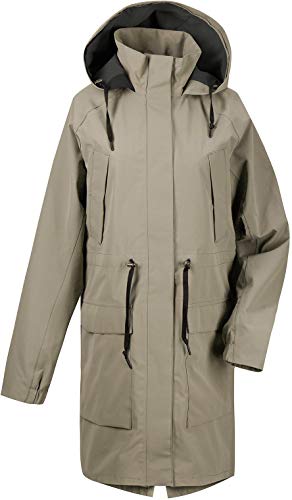 Didriksons W Clara Parka Grün, Damen Regenjacke, Größe 40 - Farbe Mistel...