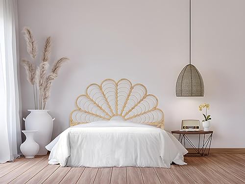 Venta-Unica - Cabecero 140 cm - Ratán - Natural - FLOSIA