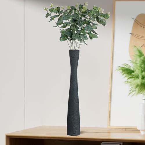 Grand vase de sol stable en céramique | Solution déco pour sublimer les angles vides - 6