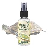 Reptile Fogger – 1,26 x 4,57 Zoll Luftbefeuchter-Nebelmaschine | Befeuchtungsspray, Nebelmaschinen-Mister, 50 ml feuchtigkeitsspendende Bartagamen-Feuchtigkeitscreme für Reptilien für Tierhalter, Züch