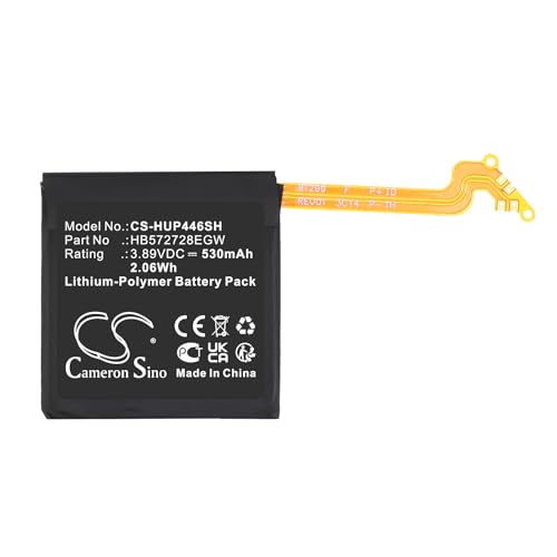 Batería Cameron Sino 530mAh para Huawei PNX-B19 Watch GT4 46mm miniatura 3