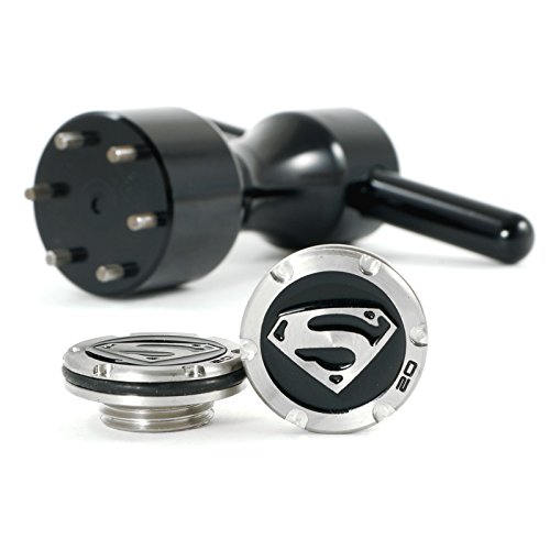 19th Hole Custom Shop 2 x 20g Black Deluxe Tour Style Weights Wrench for Scotty Cameron Fastback, Squareback and Roundback Putters, SM (Black)