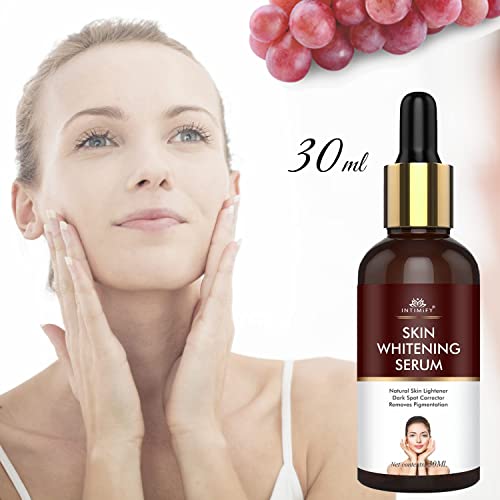 Image of INTIMIFY Face Serum For Women, Vitamin C Serum For Glowing Skin, Dry Skin & Oily Skin Skin Whitening, Brightening & Lightening, Suitable For All Skin Types (30 ml) Pack of 1