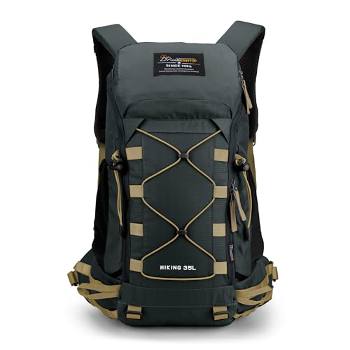 Mountaintop 35L Hiking Backpack with Rain Cover