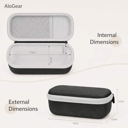 Image of Travel Carry Case for New JBL Flip 7, 6, 5, 4, 3 Portable Speaker, Shockproof, Dustproof, Protective Cover Storage Bag (EVA Box Grey)