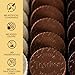 Loacker Tortina Original - Individually Wrapped Premium Milk Chocolate Enrobed Crispy Wafer Tartlets with Hazelnut Cream Filling - Pack of 12