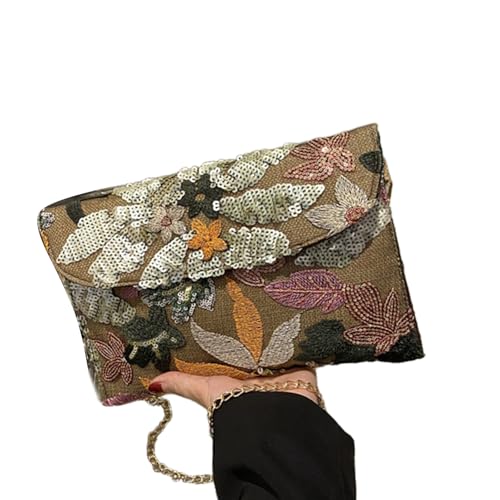 Zeiwohndc Elegante pochette in paglia con...
