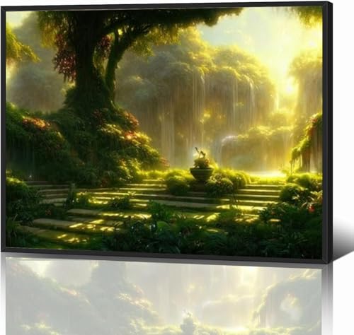 Black Framed Canvas Wall Art Decor for Living Room Bedroom