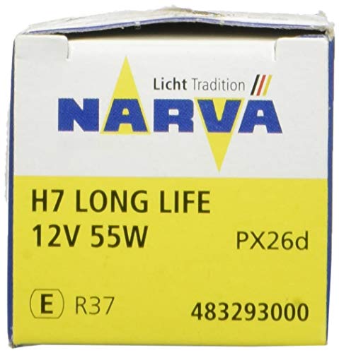 1x Narva 48329 H7 12V 55W PX26d Alogena LongLife