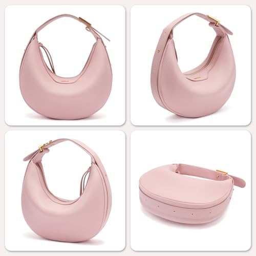 Sac à bandoulière fini cuir végétalien premium Keyli